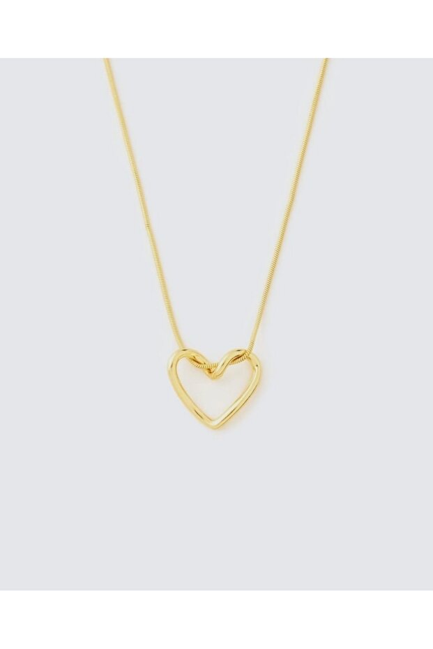 ÇELİK DÜĞÜM KALP KOLYE - 3