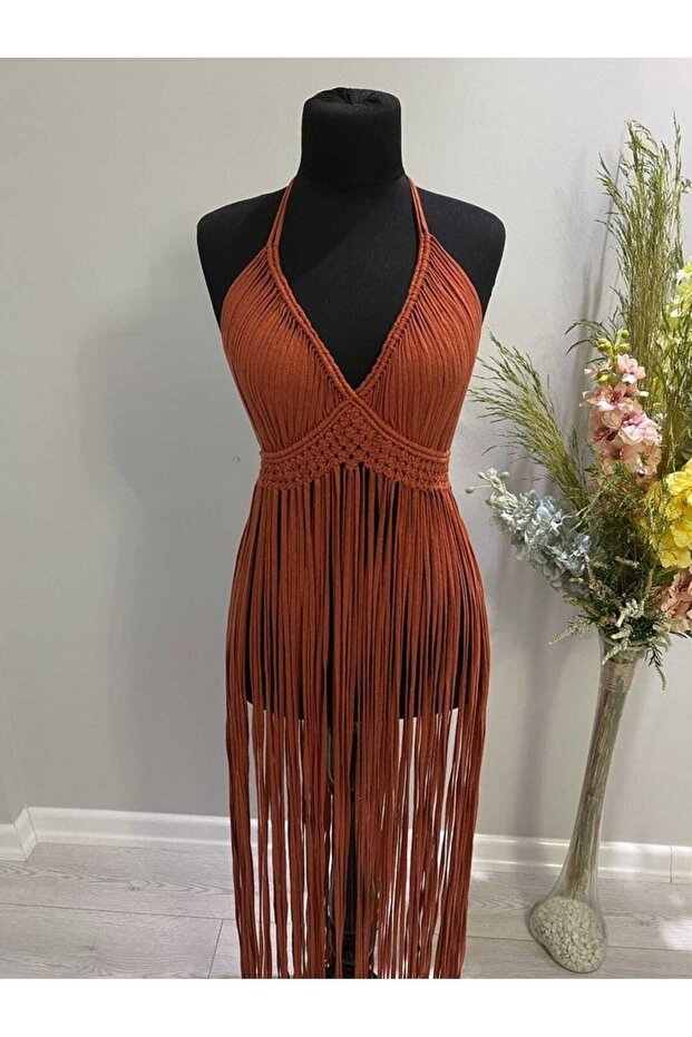 ملابس مكرامية للشاطئ - 1