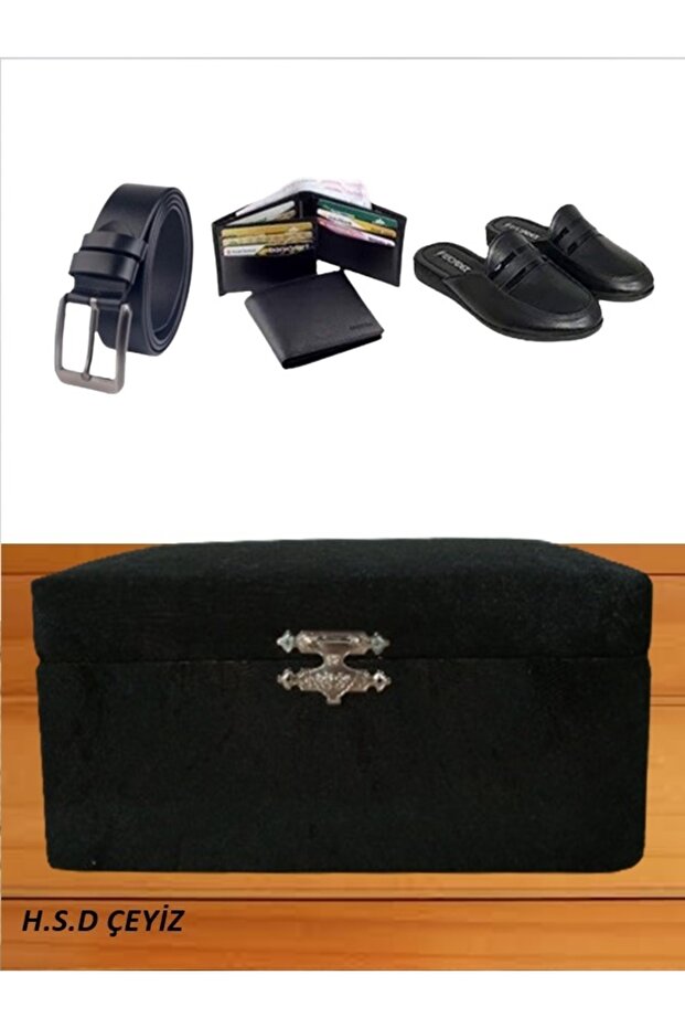 Groom Makeup Chest - Dowry Slippers 1408