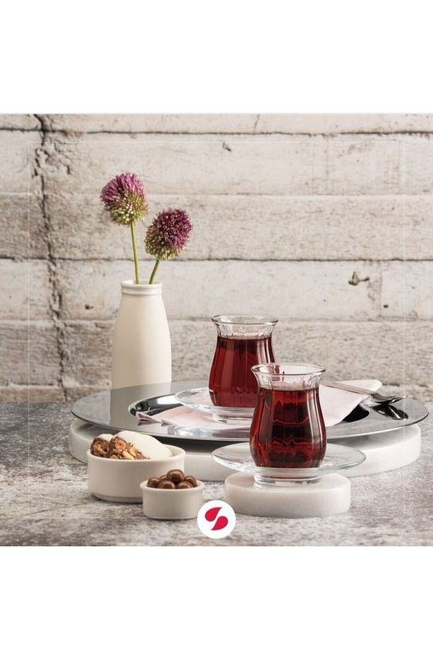 Linka 12 Parça Çay Bardağı Seti - 1