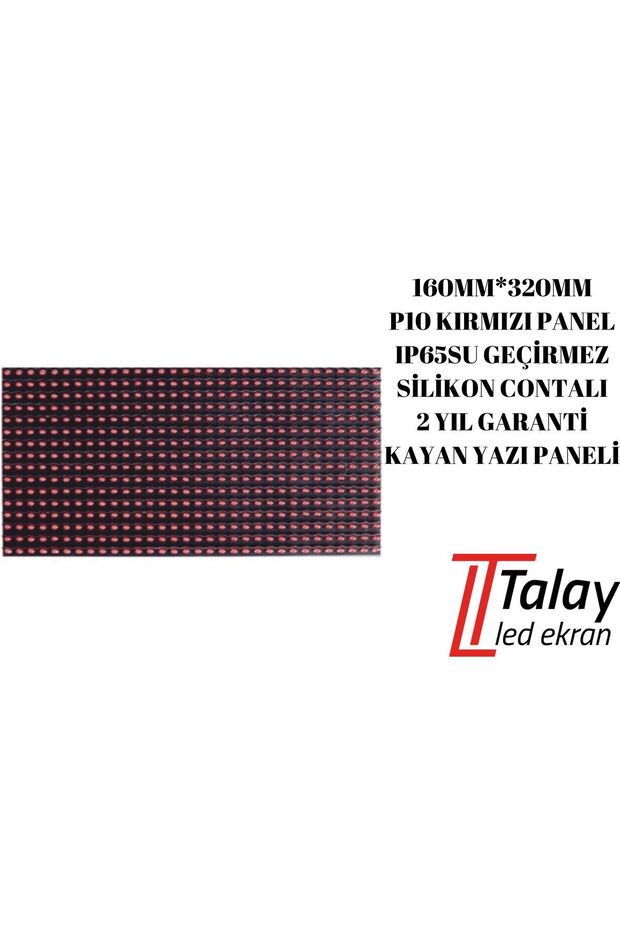 P10 Kırmızı Panel - 3