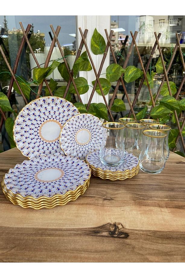 Çay Keyfi 18 Prç Mücevher Set - 1