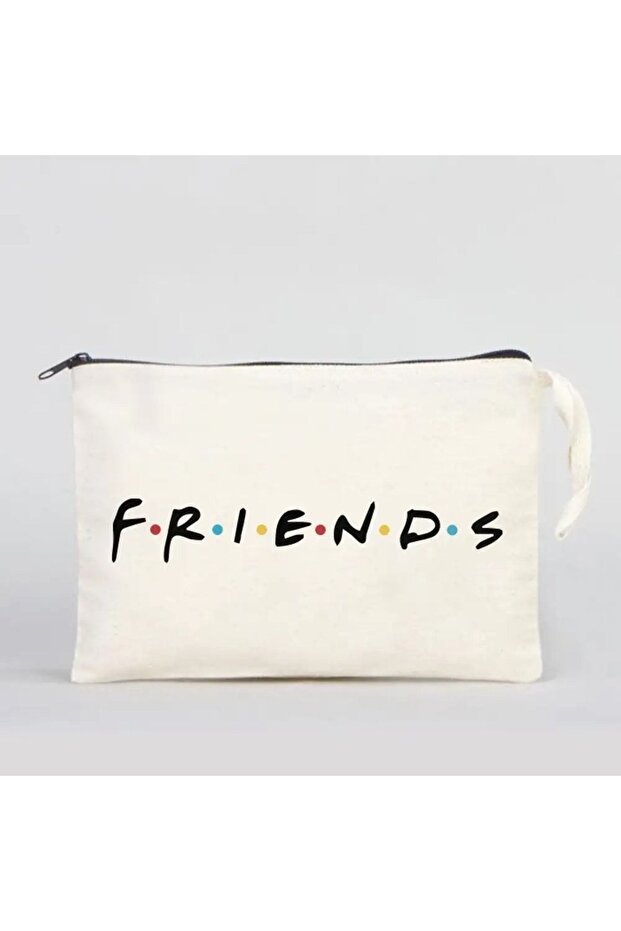 FRİENDS MAKEUP BAG CLUTCH PEN HOLDER