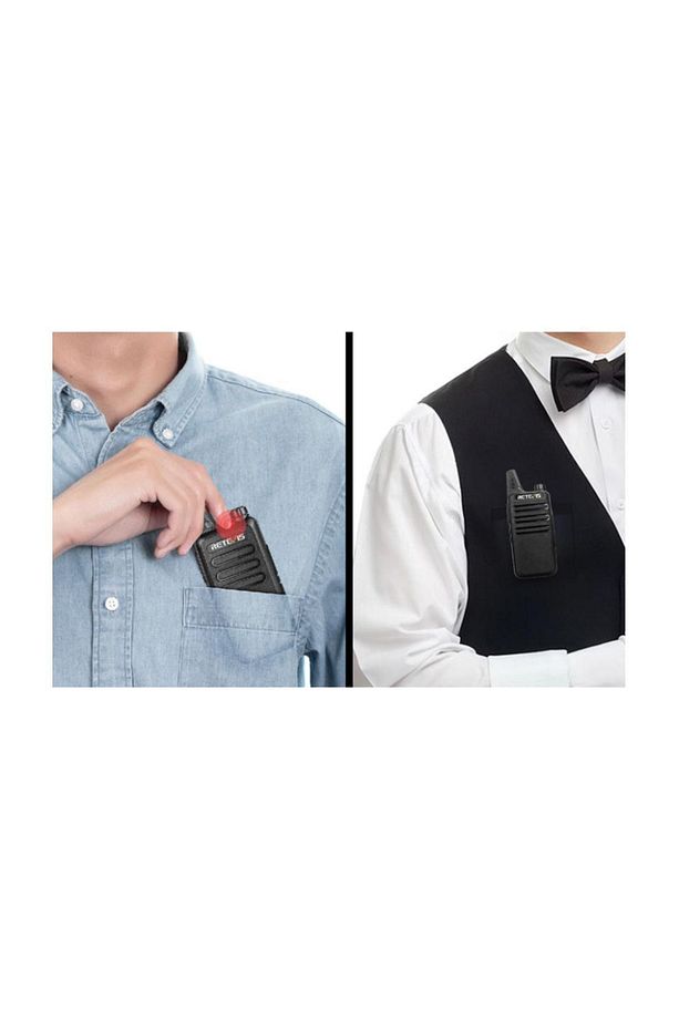 2'li Telsiz Lisans Gerektirmez Mini Uzun Menzilli Pmr Iki Yönlü Telsiz (2 PAKET) Rt622 - 6