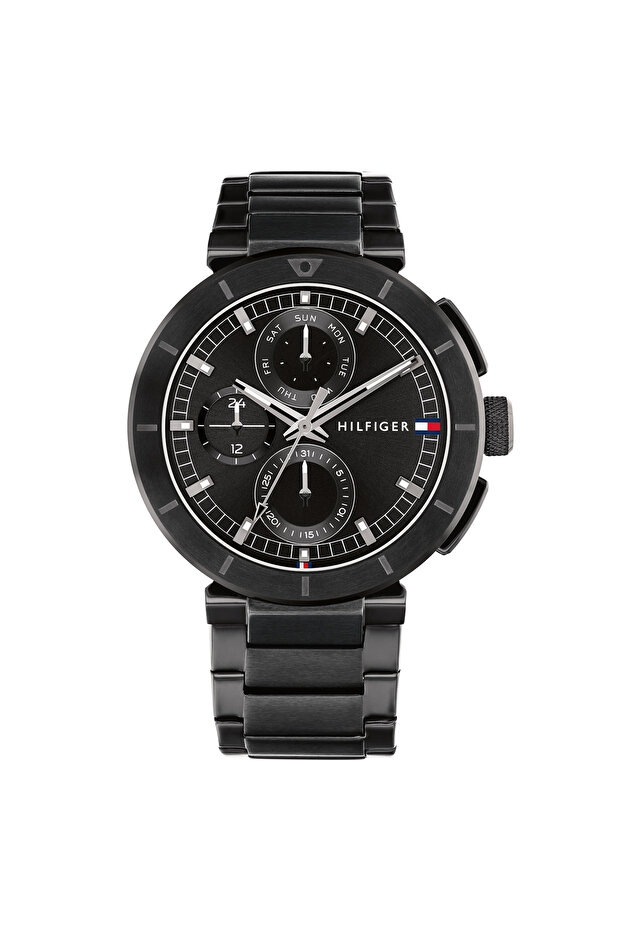 Tommy Hilfiger Men &Apos; S Clock - Schwarzer Th 1792119