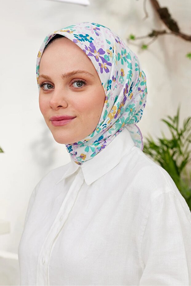 وشاح روزالين منقوش من برولاين - 1