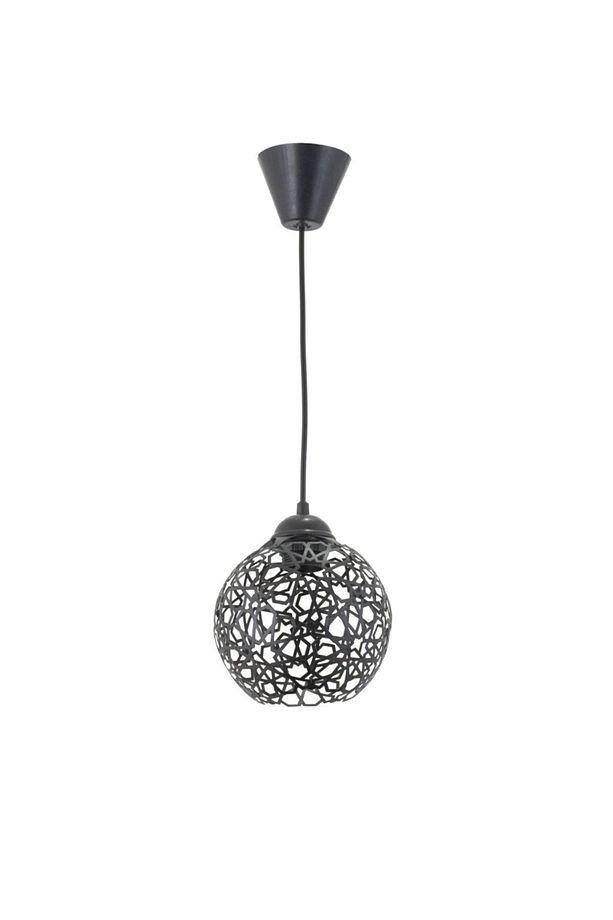 Selçuklu Top Motif Yıldız Ferforje Model Retro Rustik Sarkıt Avize - 1