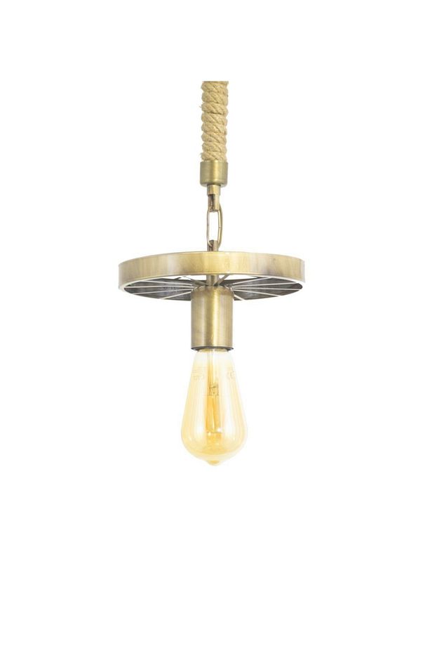 Spor Modern Rustik Retro Tekli Model Teker Sarkıt Avize - 1