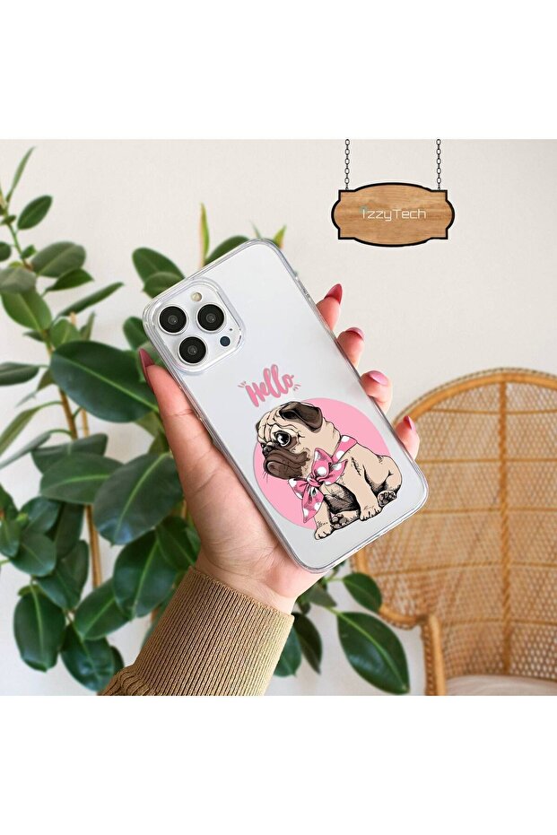 حافظة متوافقة مع هاتف iPhone 14، غطاء ناعم واقٍ بتصميم شفاف - 1