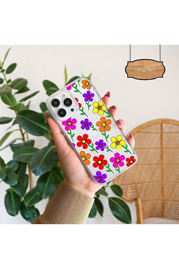 حافظة متوافقة مع هاتف iPhone 14، غطاء ناعم واقٍ بتصميم شفاف - 1