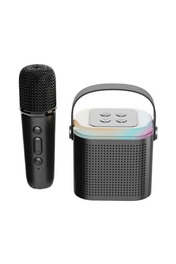 Karaoke Mikrofon Taşınabilir Bluetooth 5 Kablosuz Profesyonel Mini Mikrofon K3 - 1