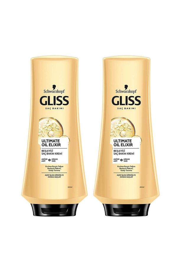 Ultimate Oil Elixir Besleyici Saç Kremi 360 ml X 2 Adet - 1