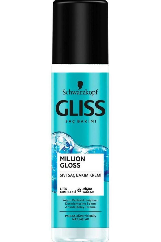 Million Gloss Yoğun Parlaklık Veren Durulanmayan Sıvı Saç Kremi 200 ml X 3 Adet - 3