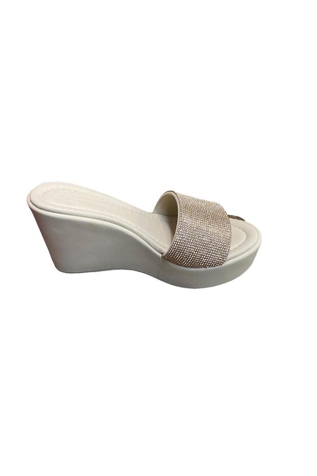 Women's Wedge Heeled Slippers