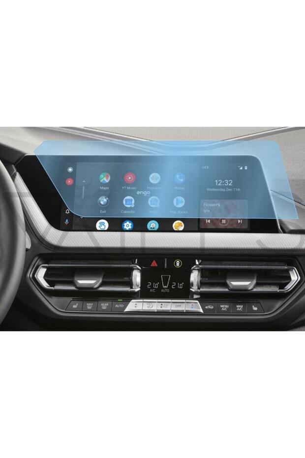 واقي شاشة الوسائط المتعددة لسيارة BMW 118i مقاس 10.25 بوصة، شفاف نانو