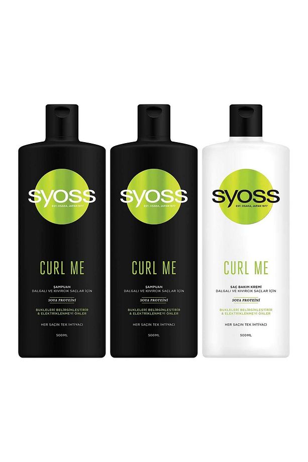 Curl Me Bukle Belirginleştirici Şampuan 500 ml Saç Kremi 500 ml - 1