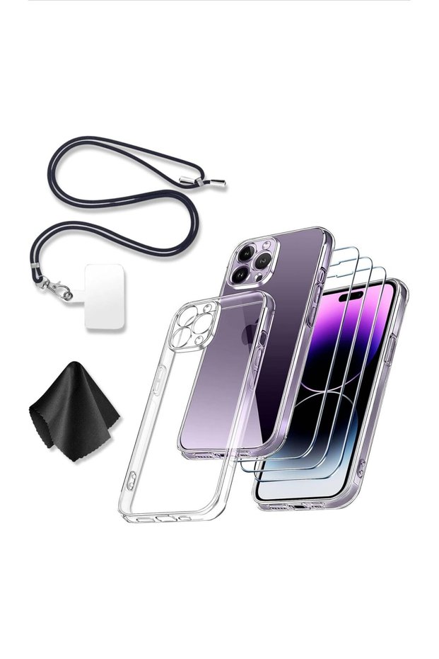 iPhone 14 Pro Max Transparent Case Unbreakable Screen