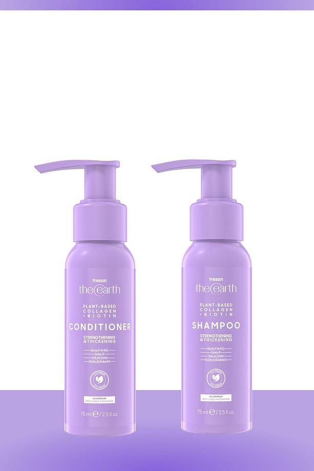 Plant Based Collagen +biotin Şampuan 75 Ml + Saç Kremi 75 Ml - 1