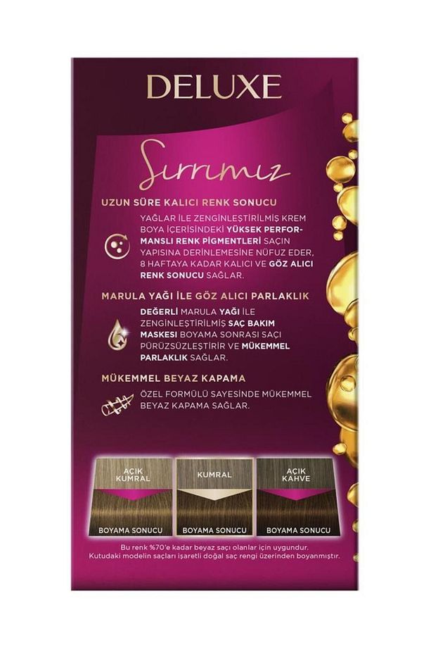 Deluxe 5-5 Işıltılı Çikolata X 2 Adet Saç Boyası - 4