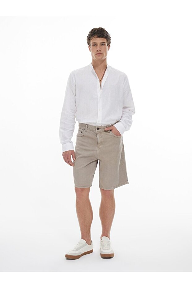 WENDELL COBBLESTONE JEAN ŞORT - 1