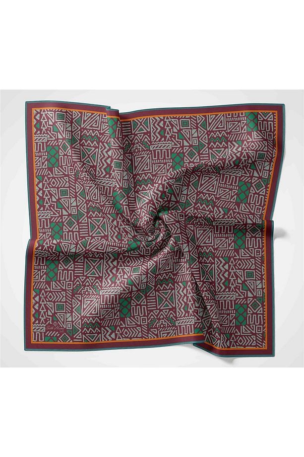 Mısır Desen Soft Pamuk Eşarp - 1