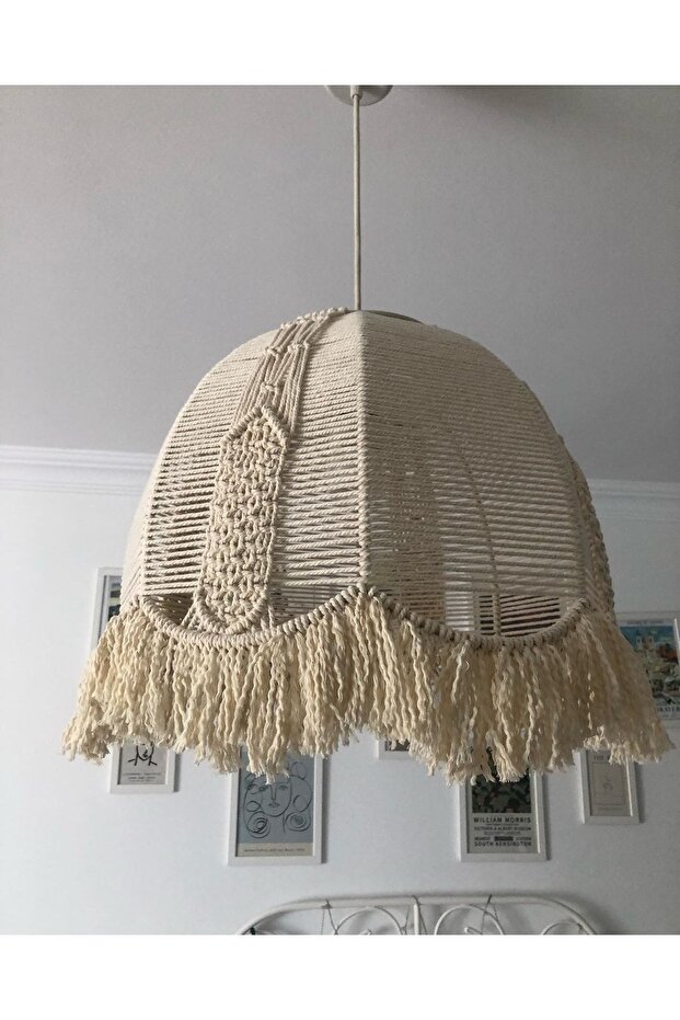 El Yapımı Makrome Avize - 3