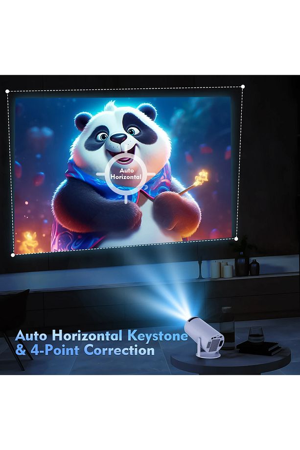 1280 * 720P Akıllı WIFI projektörü Taşınabilir Bluetooth TV Ev sineması HDMI Android Mini projektör, - 8
