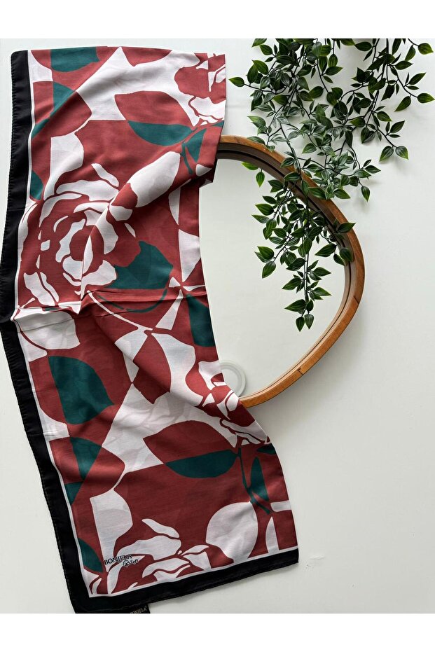 شال بنمط جونكا الناعم - 1