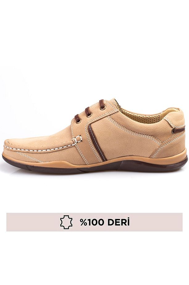 %100 Nubuk Deri, Erkek Casual Ayakkabı - 4