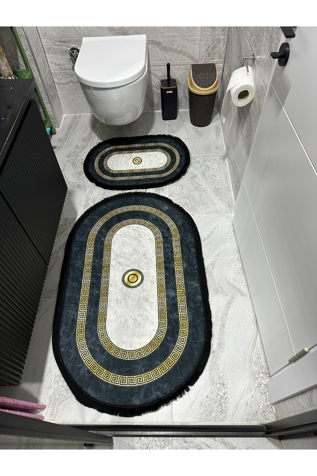 Oval Banyo Paspası - 1