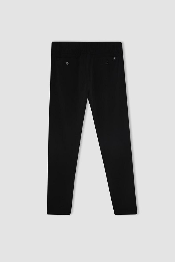 Fit Dokuma Pantolon Standart Paça Basic Düz Cepli C6149ax24sp - 3