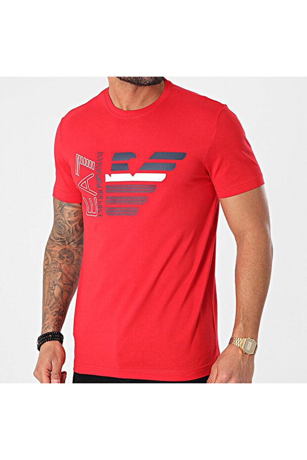 Eagle and Logo T-shirt - 1