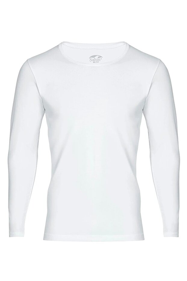 3 Pieces Men's Long Sleeve V-Neck Lycra Bodysuit 95% Cotton 5% Lycra