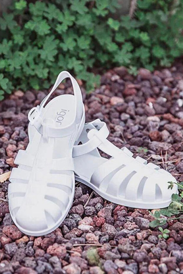 Biarritz Kadın Beyaz Sandalet - 6