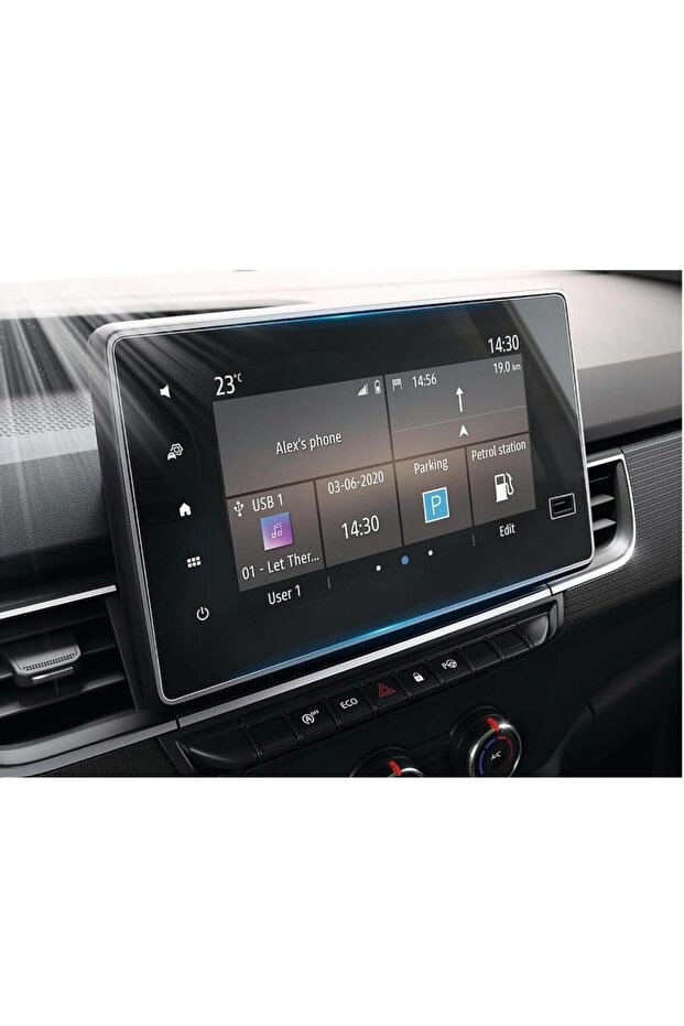 واقي شاشة رينو كانجو 8 بوصة متعدد الوسائط غير لامع - 4