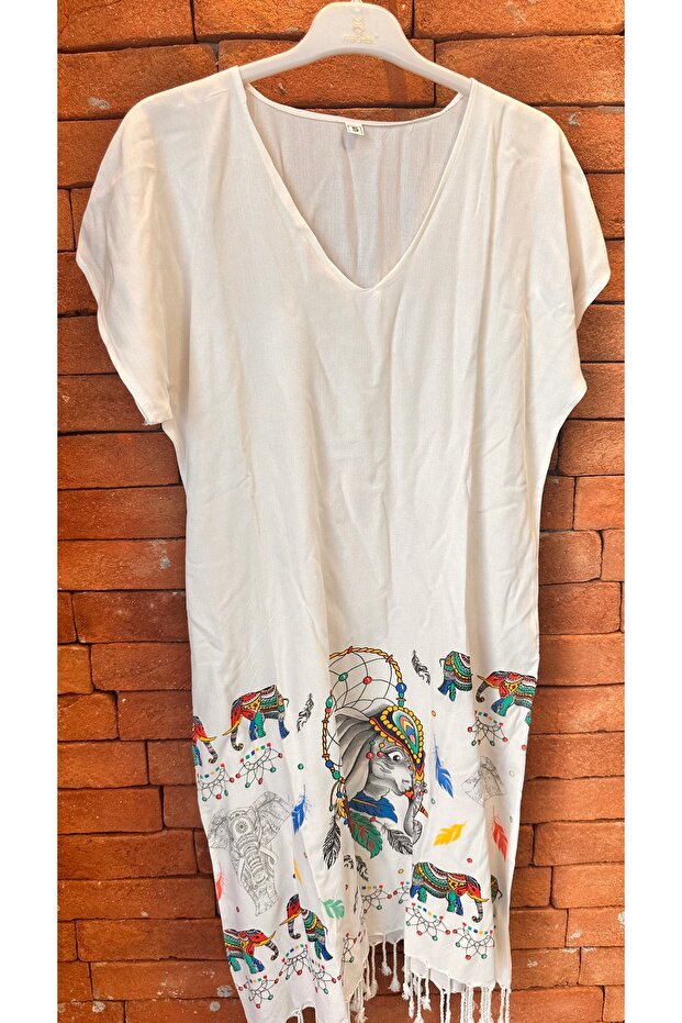 BAMBU PLAJ ELBİSESİ - 1