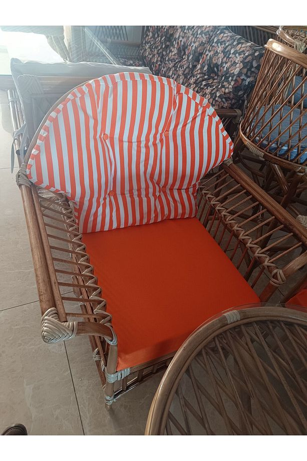 Zebra Bambu Inci 5 Kişilik Masa Sandalye Takımı - 4