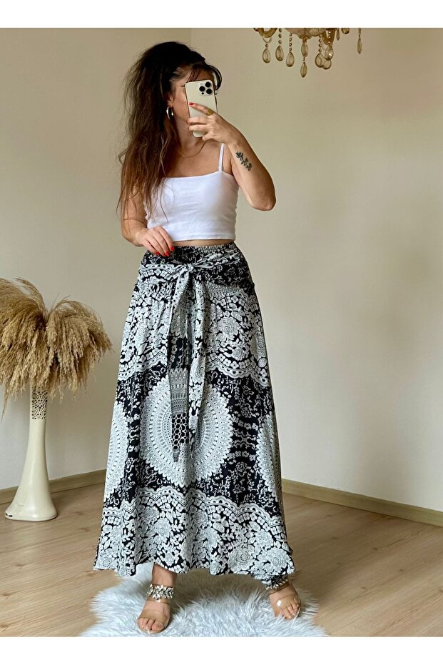 Authentic Patterned Skirt - 3