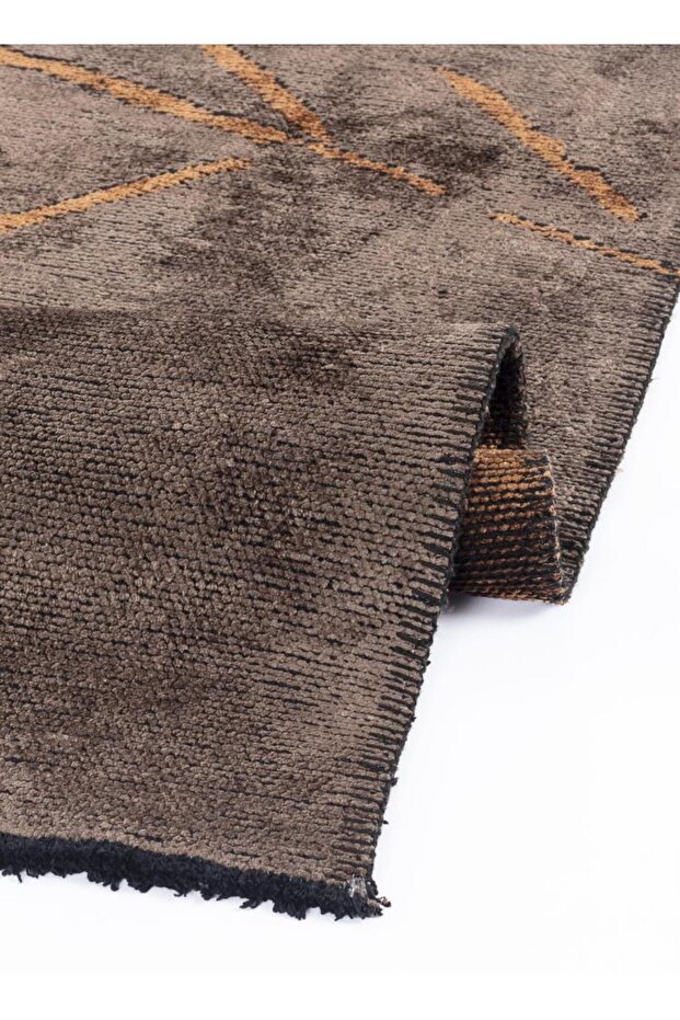 Hare Premium 1313 Kahve-Kiremit Makine Halısı - 3
