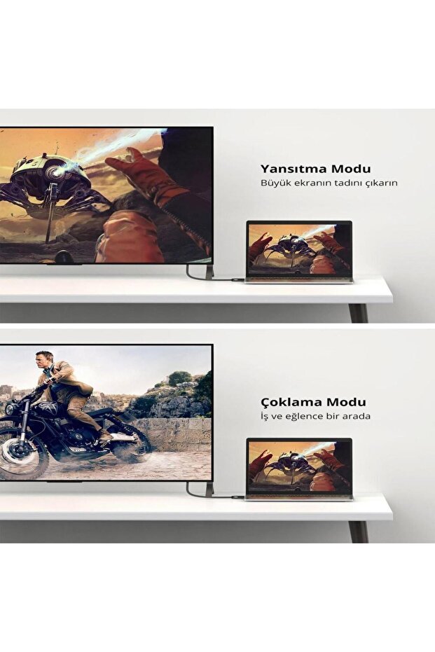 8k 60hz Displayport To Displayport 1.4 Örgülü Kablo 3 Metre - 7