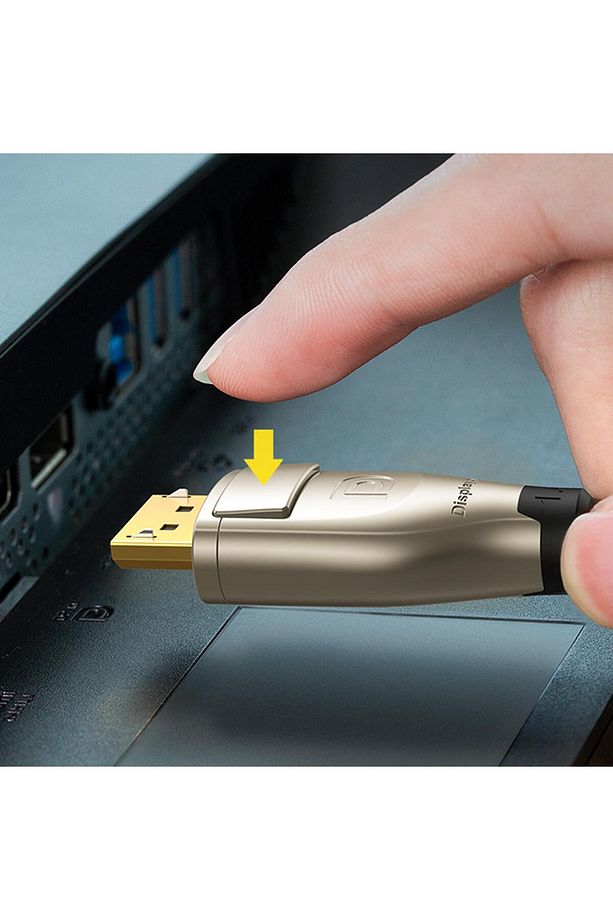 8k 60hz 4k 144hz V1.4 Displayport Görüntü Ve Ses Aktarım Kablosu 3 Metre - 3