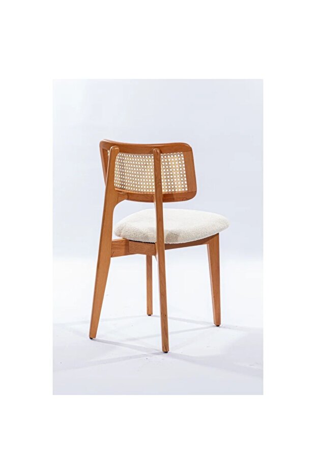 Zion Sandalye Hasırlı Döşemeli (4 ADET) - 3