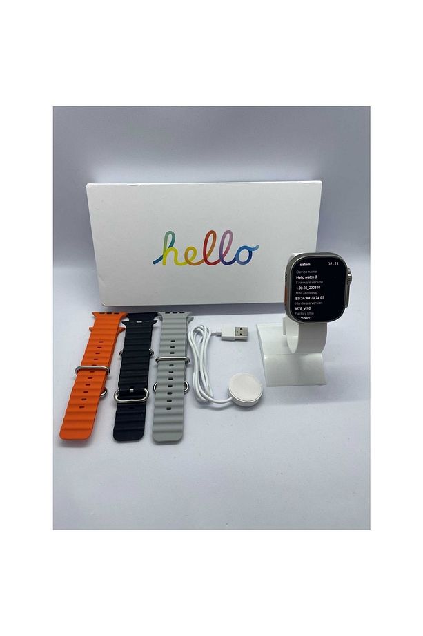 Smart Watch Hello3 Plus 2 Kordonlu Ios Ve Android Uyumlu - 2