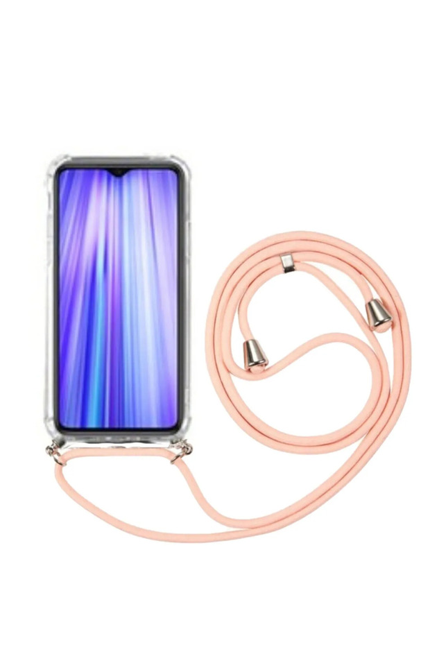 Clear Silicone Phone Case with Neck Strap Corner Protection for Samsung Galaxy A35