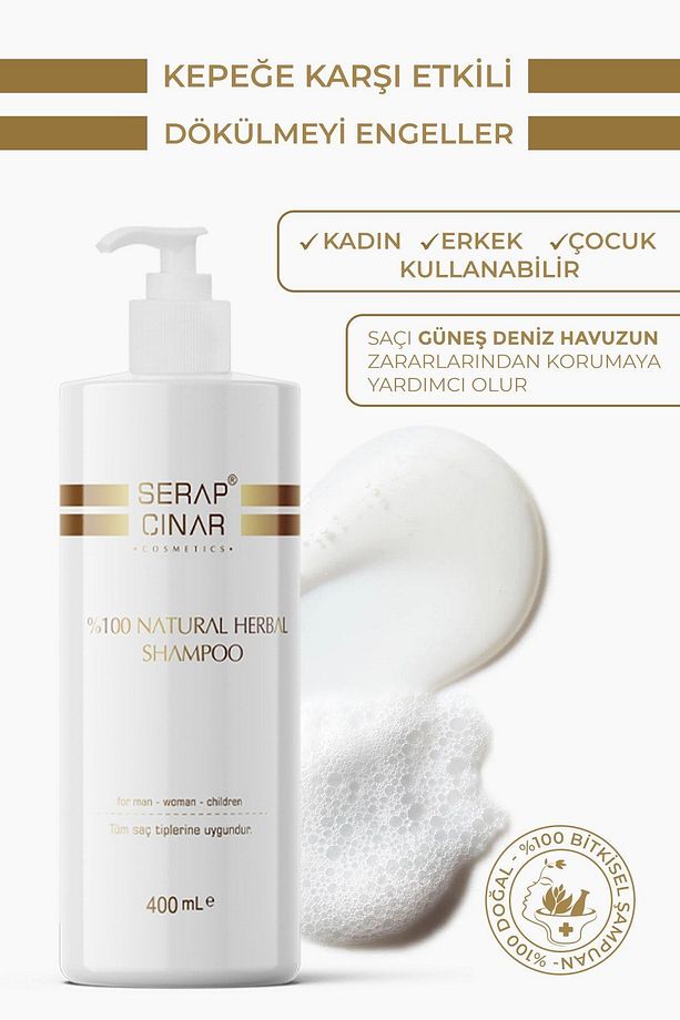 Bitkisel Şampuan 500ml - 3