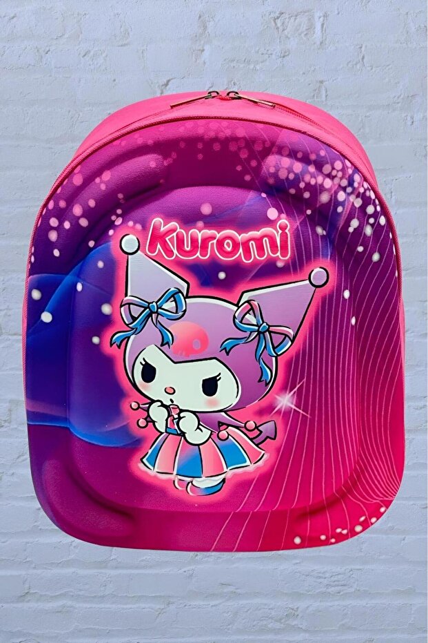 Girl's Kindergarten Nursery 3d Embossed Eva Printed 2-6 Years Old Daily Backpack and Schoolbag