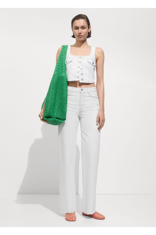 Cepli denim yelek - 2