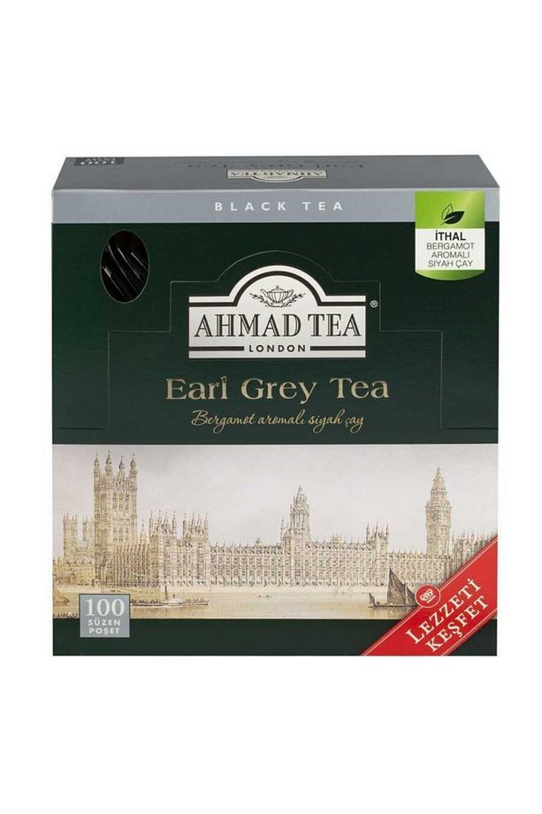 Early Grey Tea X100 Adet Bergamot Aromalı Bardak Poşet Çay - 1