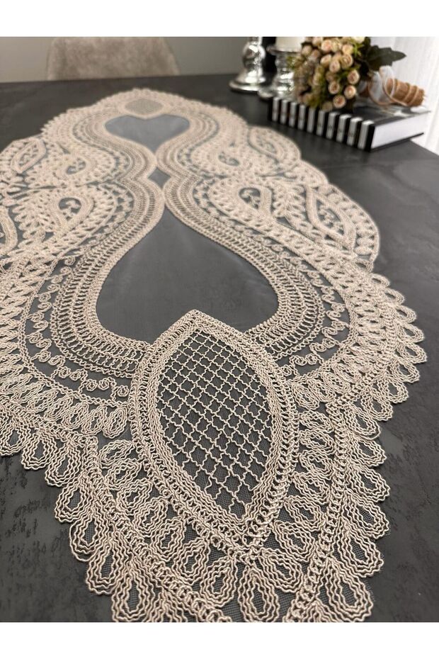 Lace Tablecloth Runner (Large Size) - 2