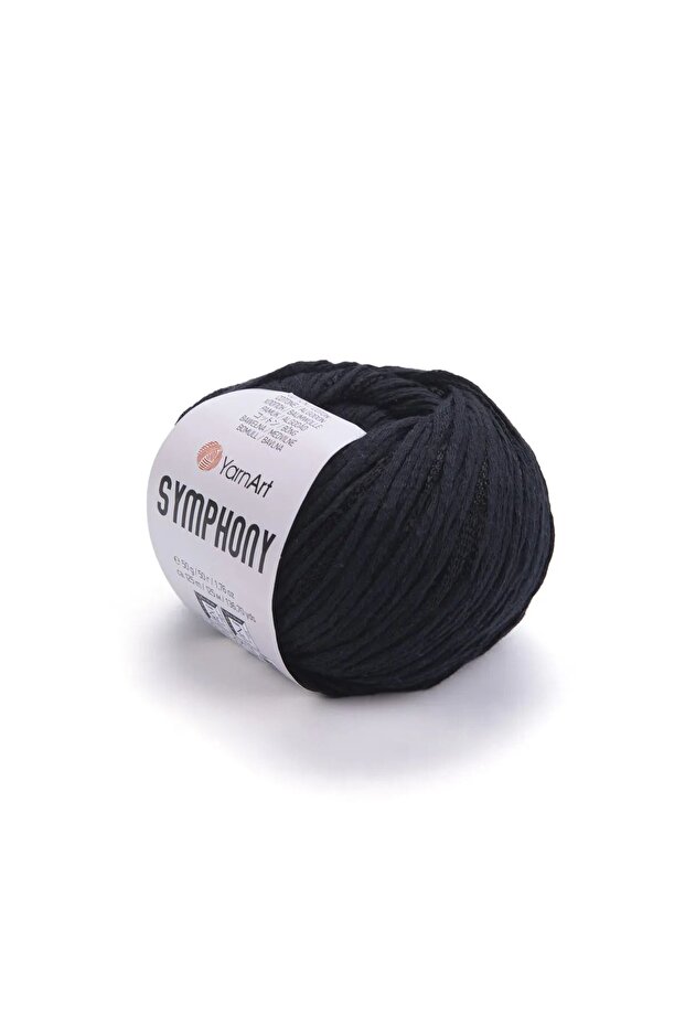 SYMPHONY - HAND KNITTED STRING 2126-BLACK